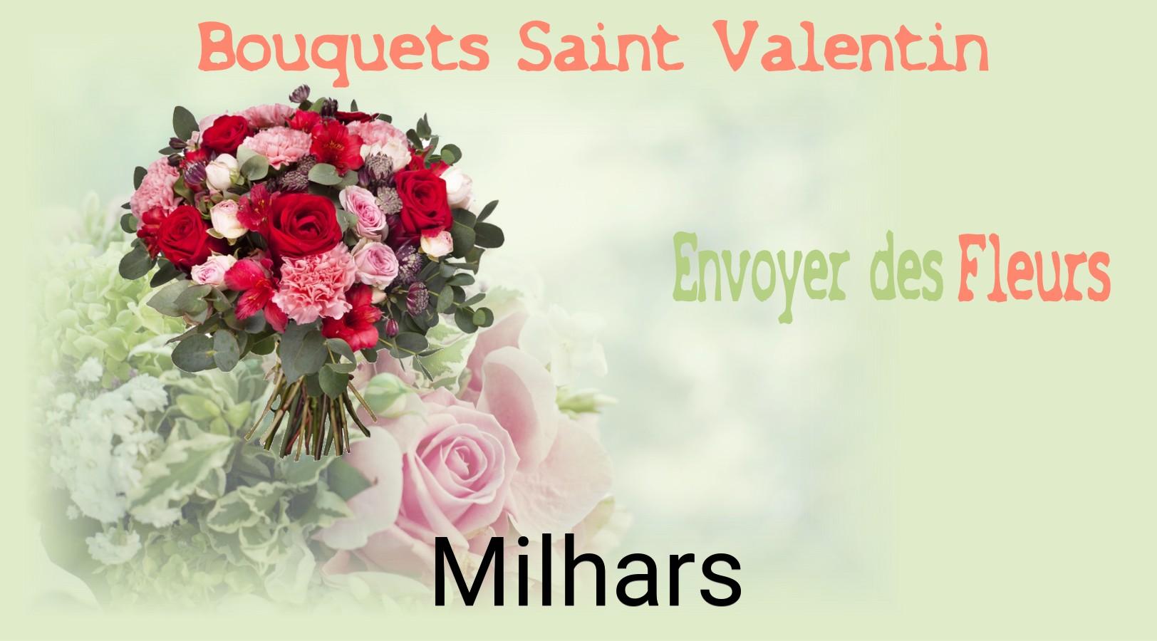 Roses de Saint-Valentin livrées à Milhars